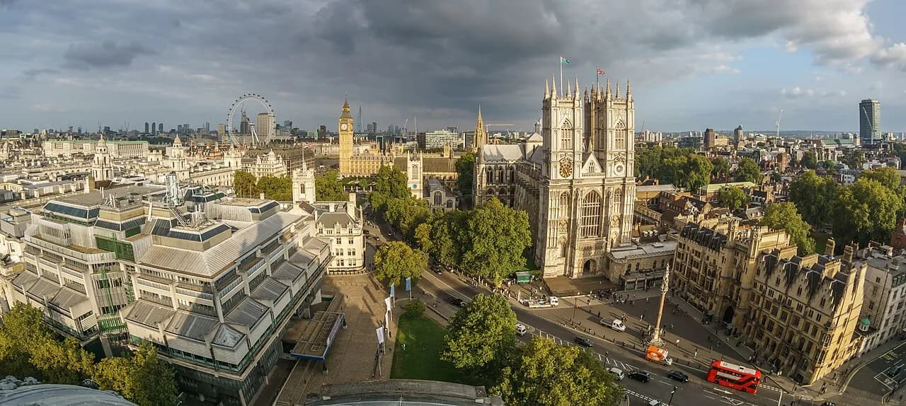 Westminster architecture and local landmarks