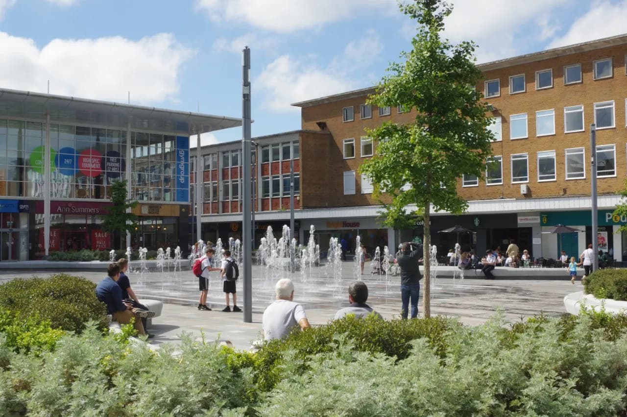 Crawley architecture and local landmarks