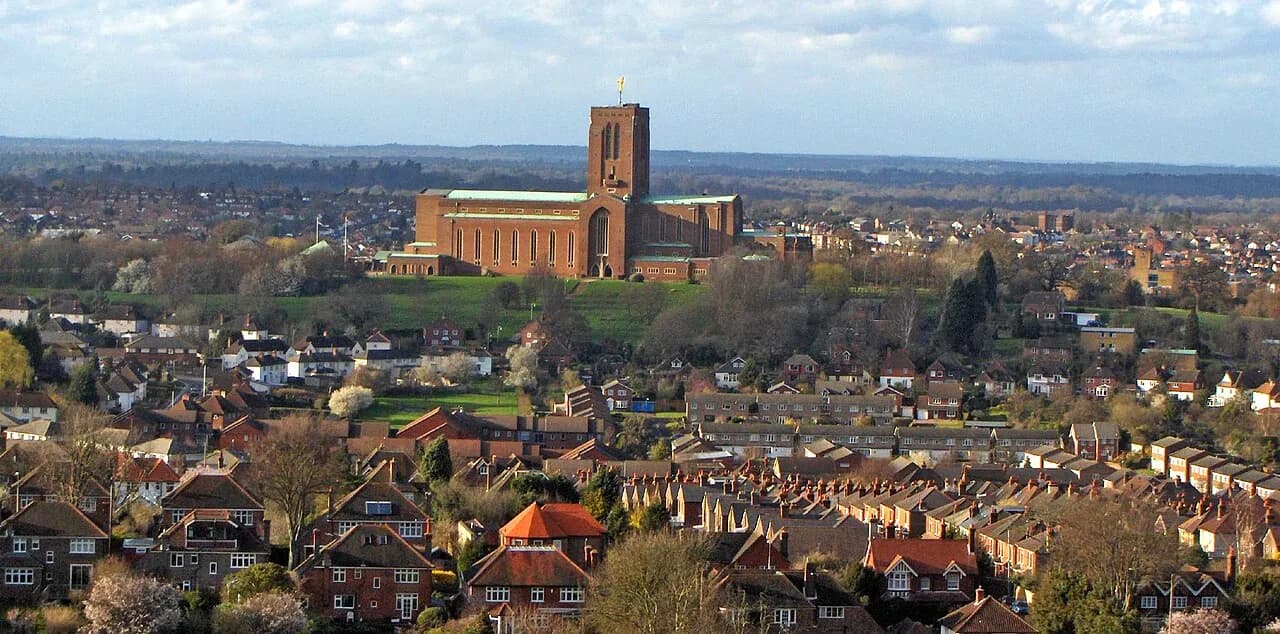 Guildford architecture and local landmarks