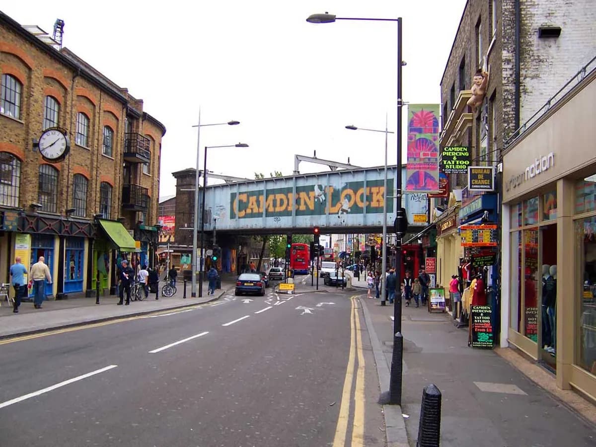 Camden Town architecture and local landmarks