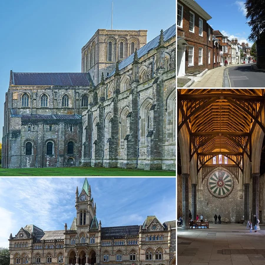 Winchester architecture and local landmarks