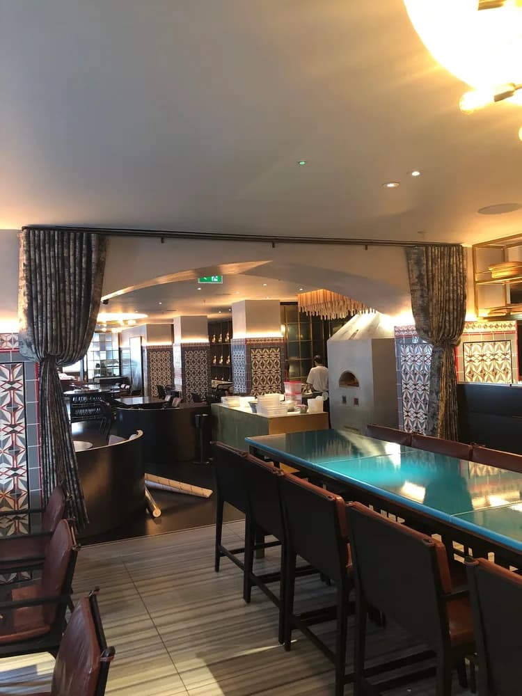 Restaurant Curtains on Pole with Tie backs