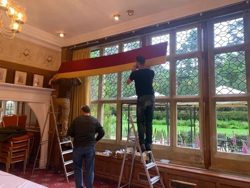 Hotel Work Starts on Drawing Room